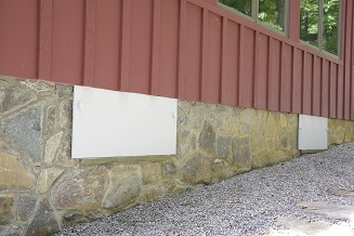 Airtight crawl space doors in Pickerington