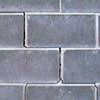 A diagonal stair-step crack found along a foundation wall in a Grove City home