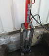 Columbus foundation with settlement issues being lifted by push piers that were installed by our contractors
