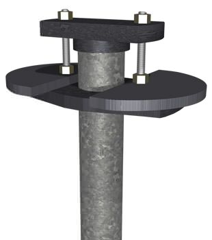 Graphic render of a foundation slab pier system