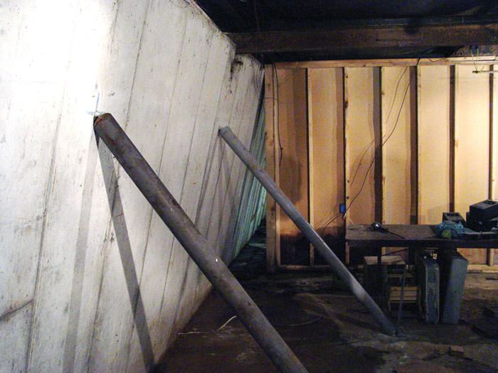 Foundation Wall Anchors Systems In Columbus Delaware Westerville Oh Geo Lock Wall Anchors Installed In Ohio