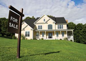 A home for sale with a foundation issue in Columbus