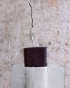 Ugly Floor Cracks: A basement with foaming water and white flaky powder