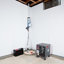 basement waterproofing system
