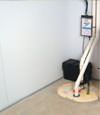 basement wall product and vapor barrier for Westerville wet basements