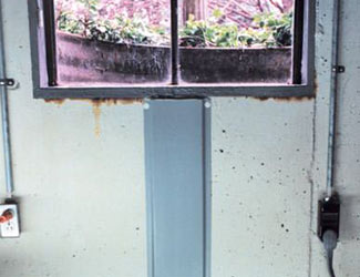 Repaired waterproofed basement window leak in Westerville